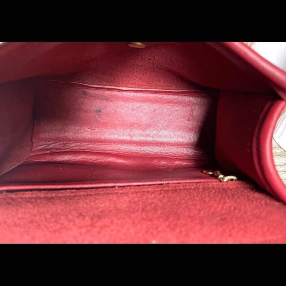 ❤️SOLD❤️ Vintage Coach Red Regina Bag 9983 - Picture 4 of 12